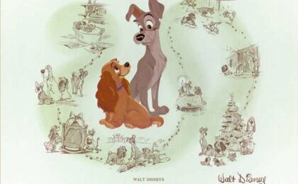 Lady and The Tramp Jigsaw Puzzle