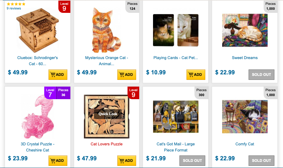 Great Stocking Stuffers for Cat Lovers – Puzzle Edition