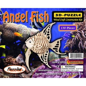 Angel Fish 3D Wooden Puzzle