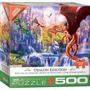 Dragon Kingdom Large Piece Jigsaw Puzzle